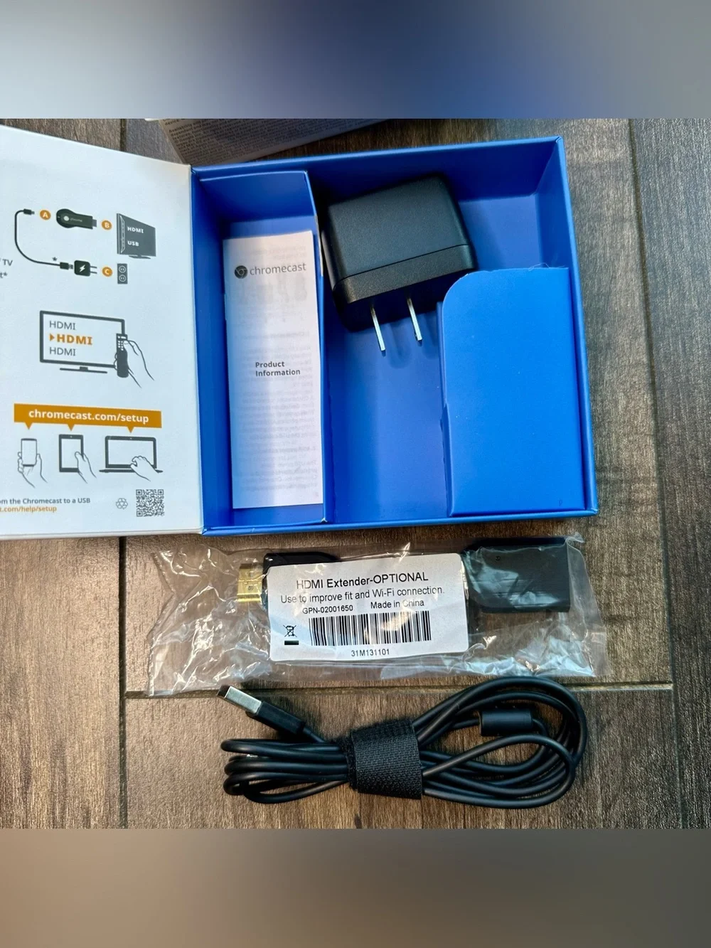 Google Chromecast (1st Generation) Streaming Media Player - H2G2-42 - PARTS ONLY